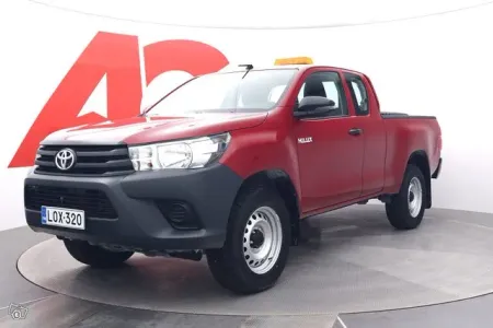 Toyota Hilux Extra Cab 2,4 D-4D 150 4WD Life - Alv-vähennyskelpoinen / Toyota Approved -lisäturva 1 vuosi ilman km-rajaa ja ilman omavastuuta